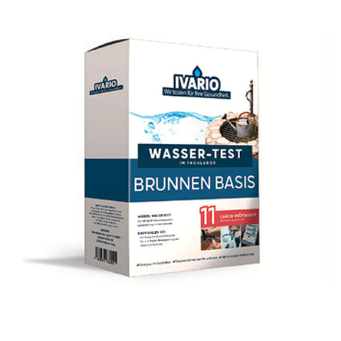 Ivario Wassertest Brunnen Basis, ideal für Kleingärtner