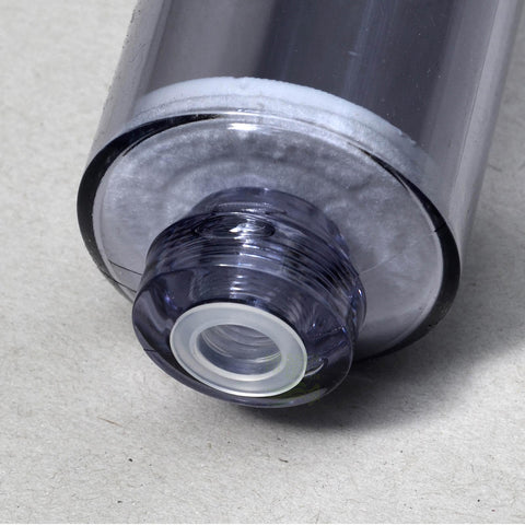 Empty cartridge 2.0" (transparent) Inline, fillable with various media