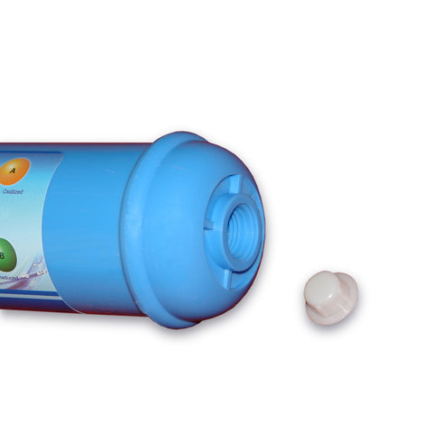 ORP Blue FILTER INLINE to improve the redox potential of the water