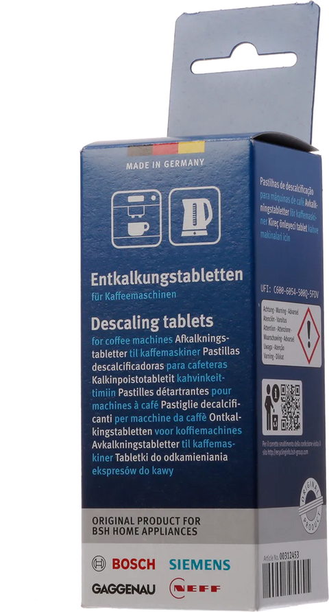 Pflegeset: BOSCH TASSIMO Entkalker & Reinigungstabletten 311980