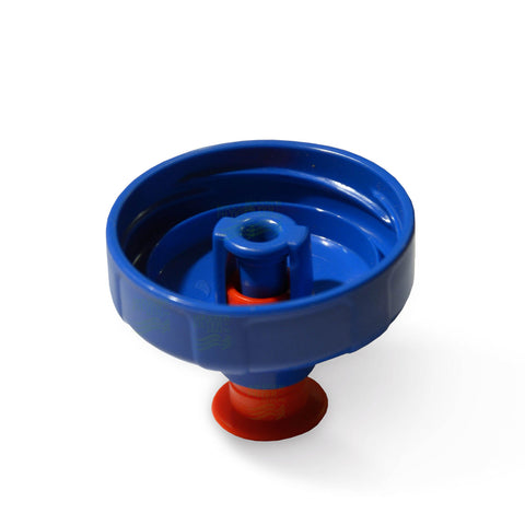 Push &amp; Pull closure lid for drinking bottle