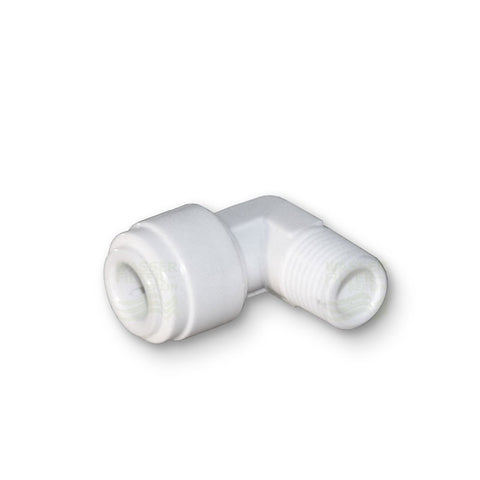 Quickverschluss, Winkel  6,4mm (3/8" Schlauch x 1/4" AG)