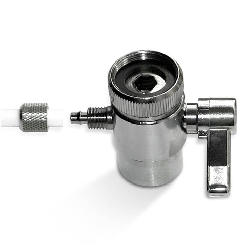 Carbonit SanUno Hahnbaugruppe Ersatzschlauch Umschaltventil mit 1/4" Schlauch