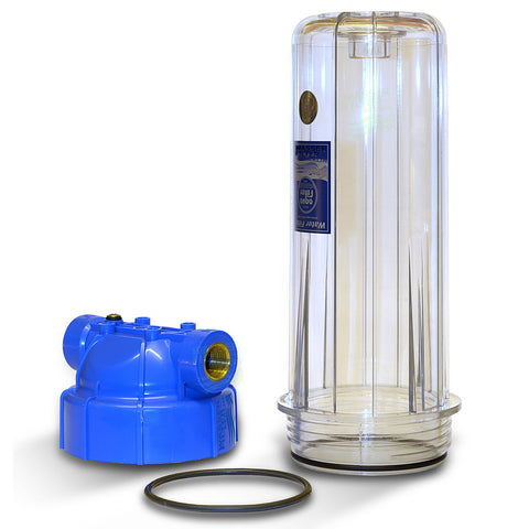 25,4cm/ 10 Zoll Wasserfilter, Gehäuse EKO, 3/4 Zoll M IG
