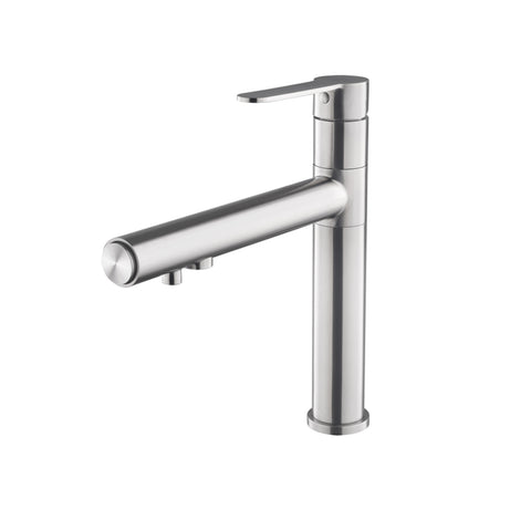 Zirkon, 3-Wege-Wasserhahn aus Edelstahl 