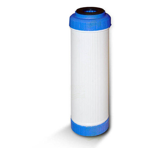 Leerkartusche 10" (blau-weiss) Wasserfilter, befüllbar mit verschiedensten Harzen