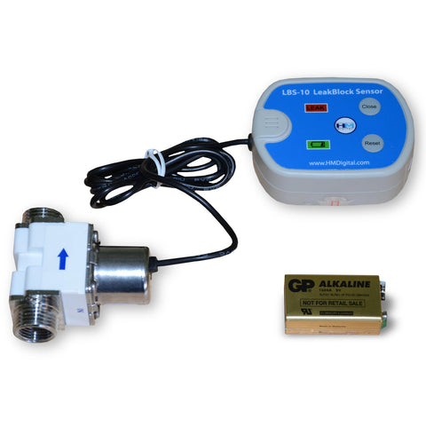 electronic water stop, protection system, connection 2x1/2"AG+2x3/8"IG